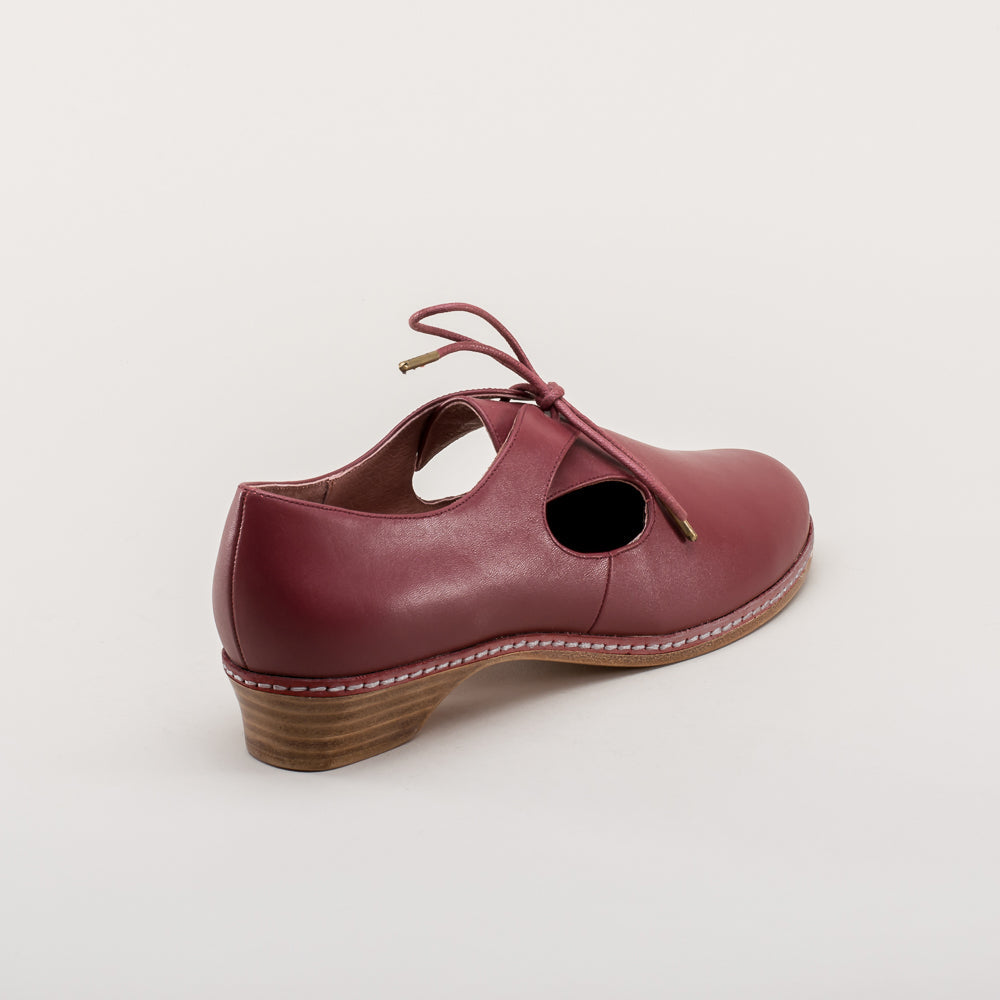 Mary Renaissance Shoes (Oxblood)