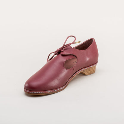 Mary Renaissance Shoes (Oxblood)