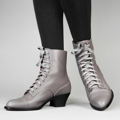 Paris Boots Wide (Steel Gray)