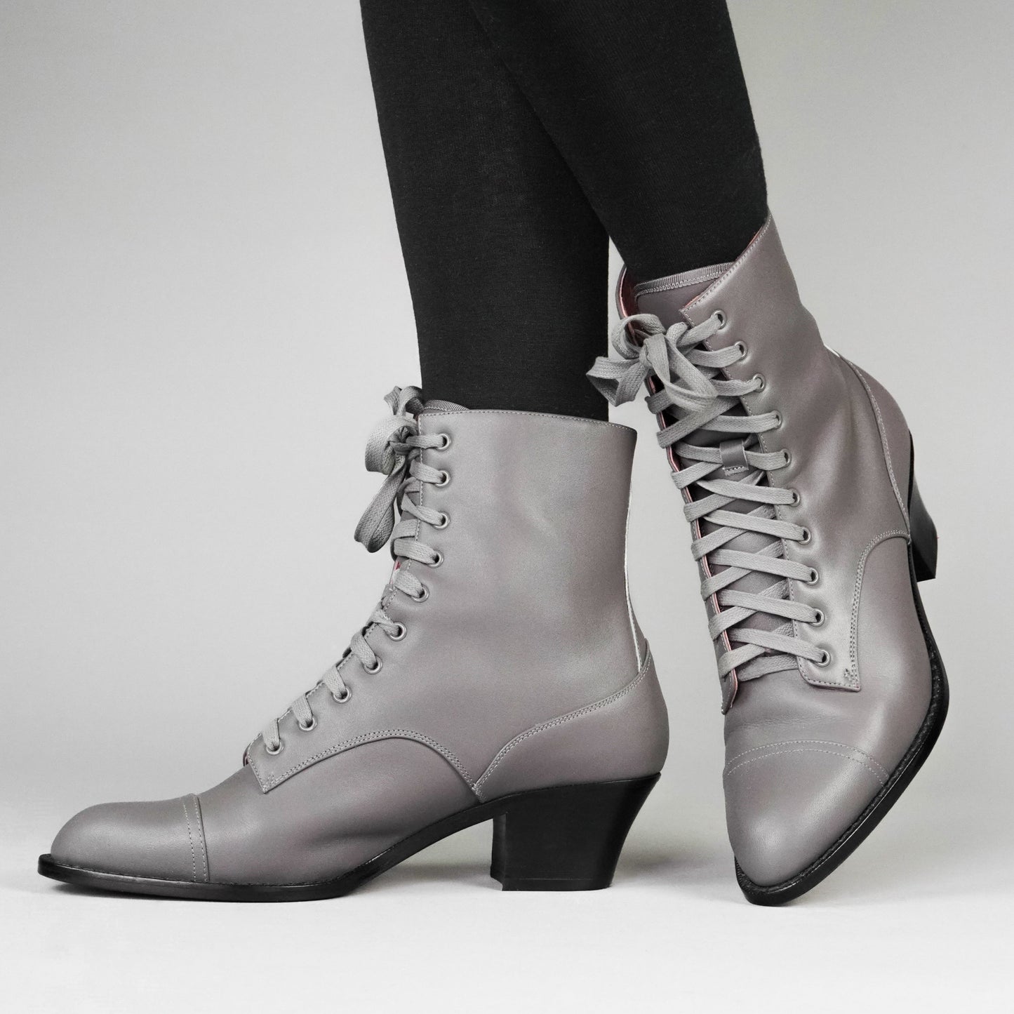 Paris Boots Wide (Steel Gray)