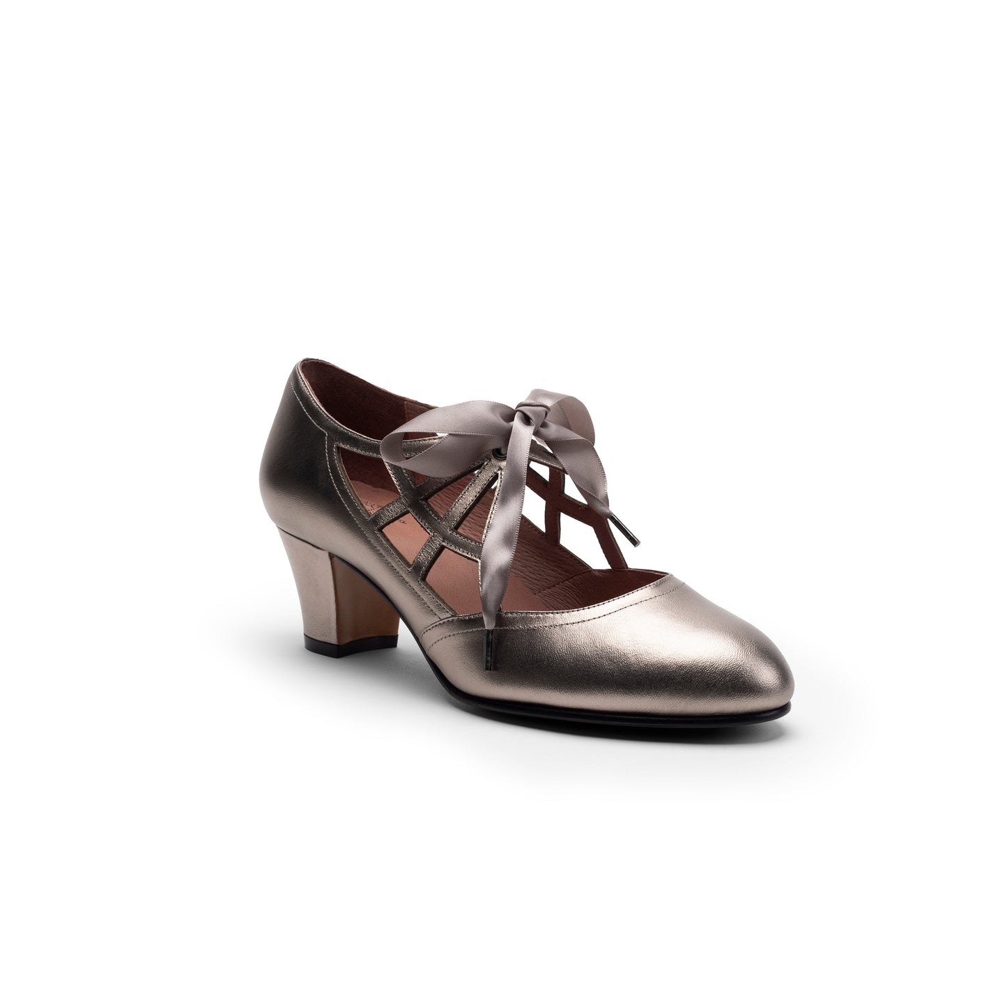 Parker Spiderweb Pumps (Pewter)