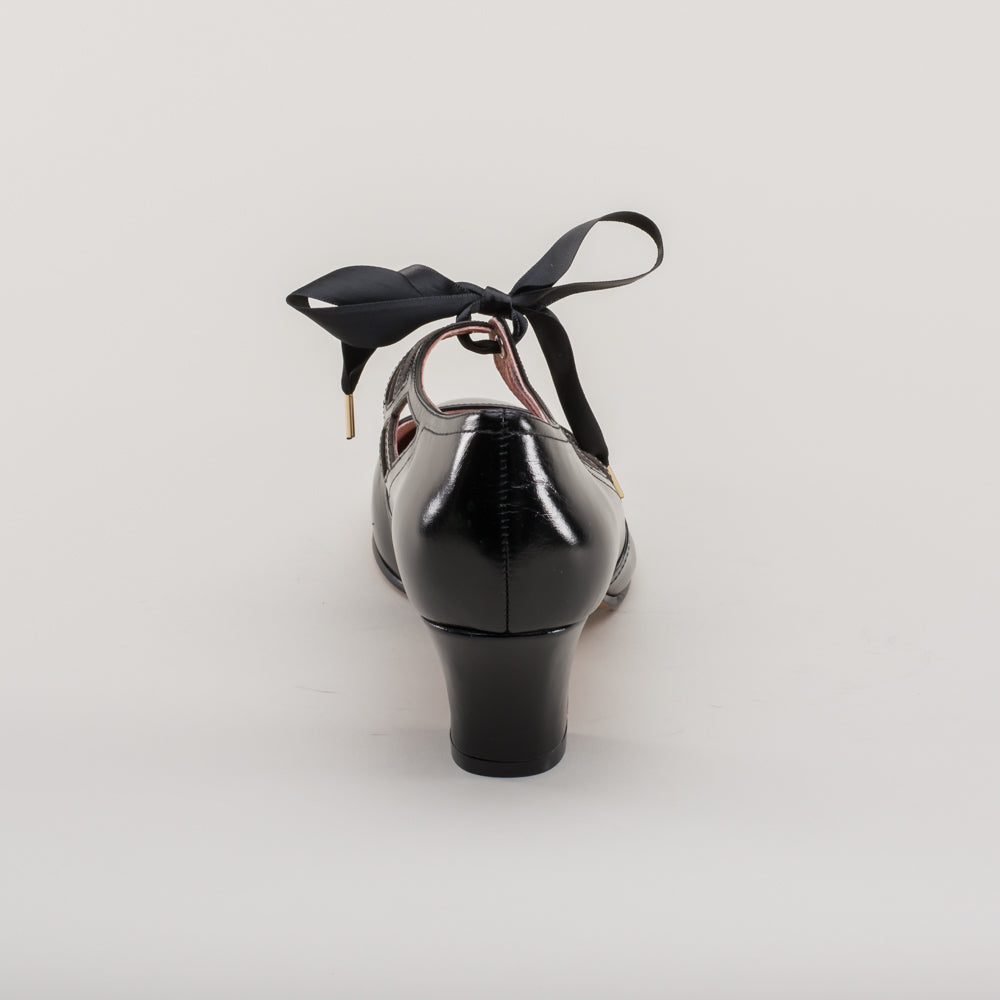 Parker Vintage Spiderweb Pumps (Black)