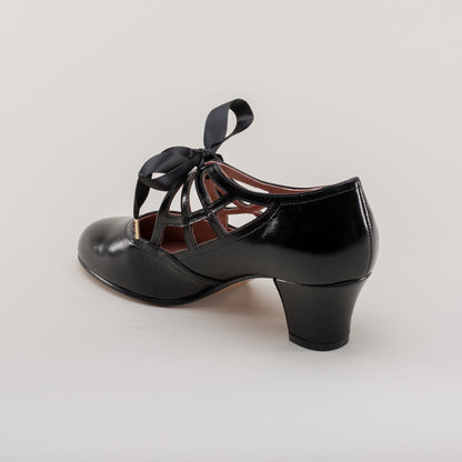 Parker Vintage Spiderweb Pumps (Black)