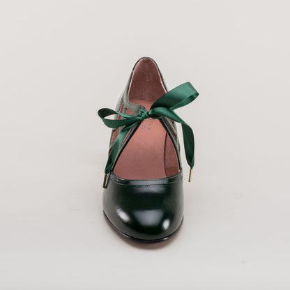 Parker Vintage Spiderweb Pumps (Green)