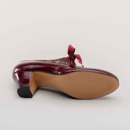 Parker Vintage Spiderweb Pumps (Merlot)