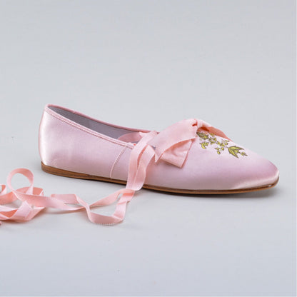 Penelope Regency Slippers (Ballet Pink)