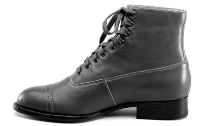 Rainey Vintage Lace-Up Boots (Blue)