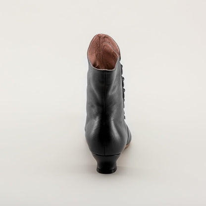 Renoir Victorian Button Boots (Black)