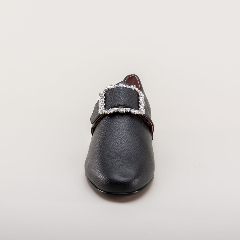Schuyler 18th Century Shoes (Black)