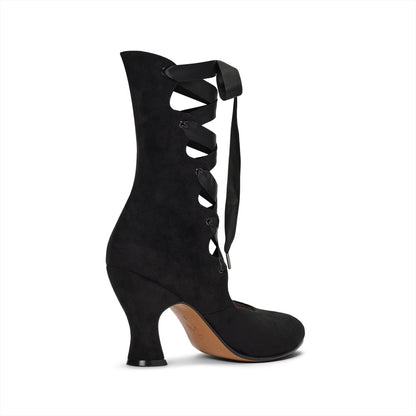 PRE-ORDER Tango Edwardian Boots (Black Suede)