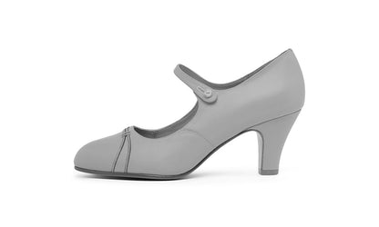 PRE-ORDER Vera 1920s Bar Shoes (Almond)