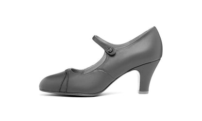 PRE-ORDER Vera 1920s Bar Shoes Wide (Chestnut)
