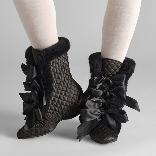 PRE-ORDER Victoria Carriage Boots (Black/Black)