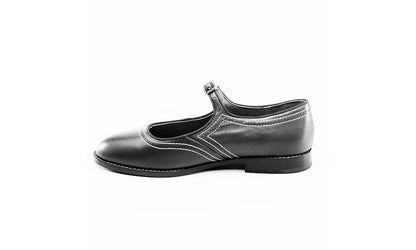Wednesday Vintage Mary Jane Shoes (Navy)