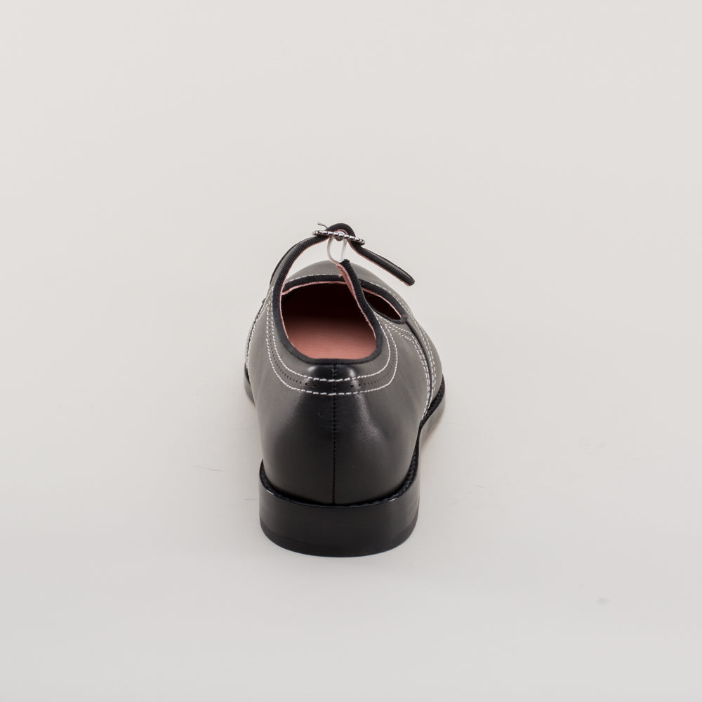 Wednesday Vintage Mary Jane Shoes (Black)
