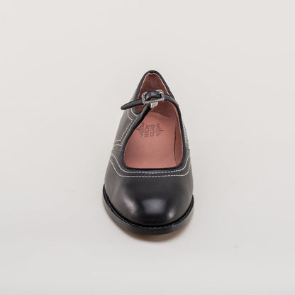 Wednesday Vintage Mary Jane Shoes (Black)