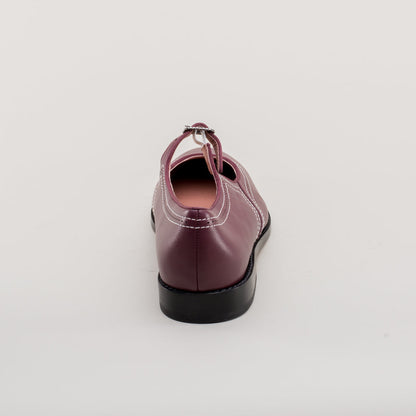 Wednesday Vintage Mary Jane Shoes (Merlot)
